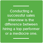 sales interview