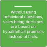 behavioral interview questions