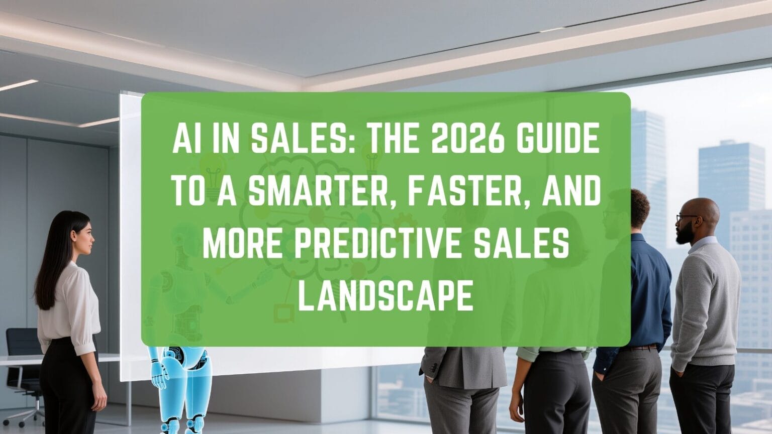 8 B2B Sales Trends 2026 What To Expect And How To Prepare Peak Sales AI In Sales The 2026 Guide To A Smarter Faster And More Predictive Sales Landscape 1536x864 